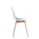 Стул SIGNAL MORIS светло-серый/бук